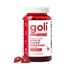 GOLI NUTRITION - Gomitas de vinagre de manzana - Cero Azucar GOLI