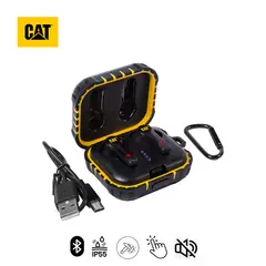 CAT - Audífonos BTEARBUD Bluetooth IP55 cancelacion ruidoTouch Negro