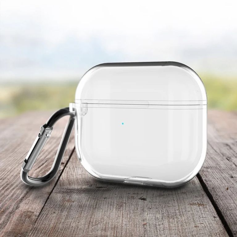 Case Protector Transparente para Audífonos Apple Airpods 4 gen