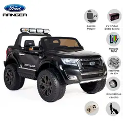 FORD - Camioneta a Batería Para Niños «RANGER» Black MP4