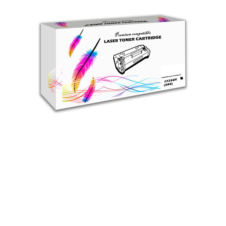 Toner HP 58X Black CF258X Compatible