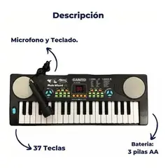 GENERICO - Teclado Instrumento Musical 37 Teclas Piano Órgano Juguete