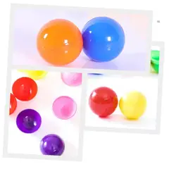 GENERICO - 100 pelotas de plástico coloridas sin BPA para niños