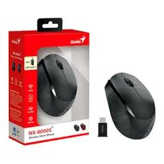 GENIUS - Mouse Inalambrico Nx-8000s BlueEye Silent Ergonomico Bt