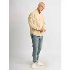 ISAGUE - Camisa Modern Fit Angel Manga Larga Hombre