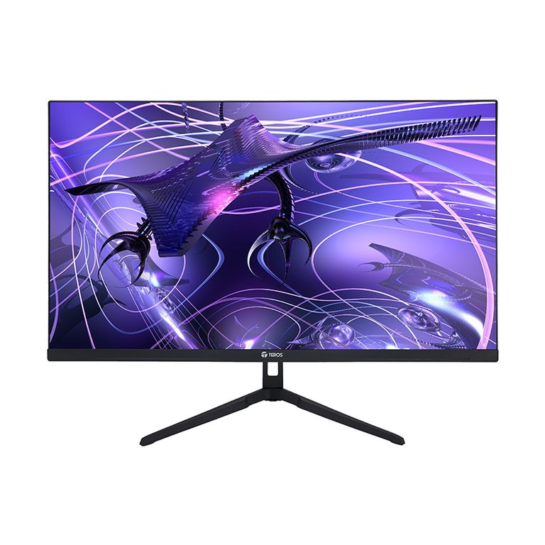 MONITOR PLANO GAMING TEROS TE-2786G 27 FHD 200 HZ 1920X1080 COLOR NEGRO