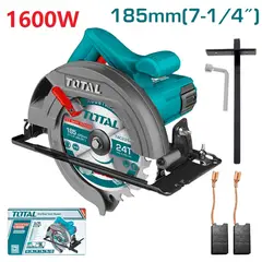 TOTAL TOOLS - Sierra Circular 7 ¼ De 1600 Watts Industrial Total - TS1161856