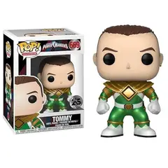 FUNKO - POP TOMMY GREEN POWER RANGER VERDE 669 (METALLIC)