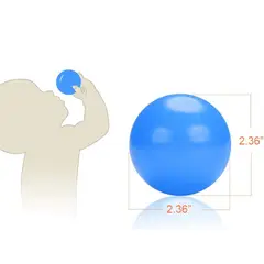 GENERICO - 100 pelotas de plástico coloridas sin BPA para niños