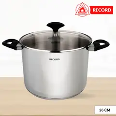 RECORD - Olla de Acero Inox Guia Plus N° 26