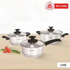 RECORD - Juego de Olla Encanto 6 Piezas