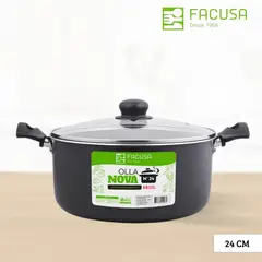 FACUSA - Olla de aluminio Nova 24 cm