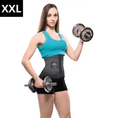 GENERICO - Faja Reloj de Arena con Broche Negro XXL MAXSPORTS