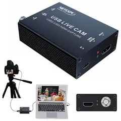 NETCOM - Capturadora De Video Hdmi Y Sdi 4k 30hz Usb 3.0 Uvc
