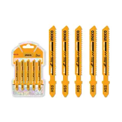 INGCO TOOLS - Set De Hojas Para Sierra Caladora Metal 50mm 5 Piezas Ingco