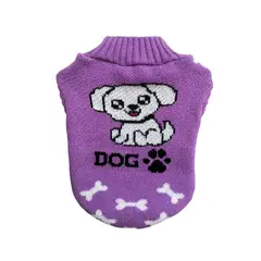 GENERICO - Chompa lana hipoalergénica perros y gatos talla 3 lila