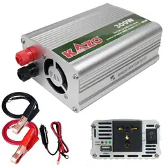 KAZO - Inversor De Corriente 12v A 220v 300w Para Auto