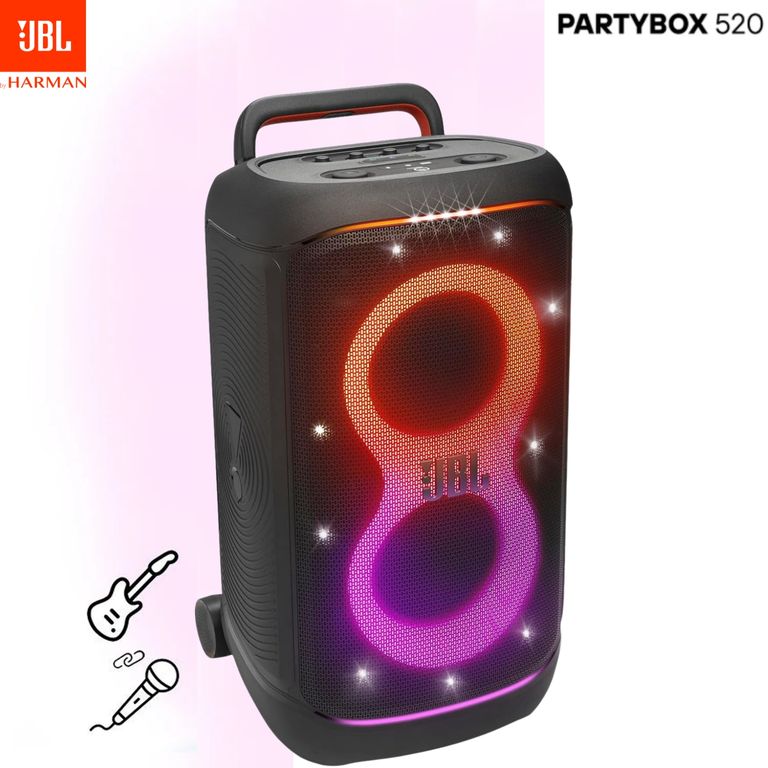 Parlante Bluetooth Partybox 520 400W IPX4 15Hrs