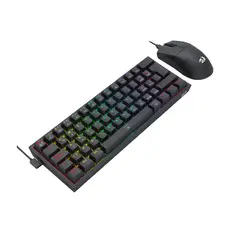 REDRAGON - COMBO S143 TECLADO FIZZ SP + MOUSE M724 NEGRO