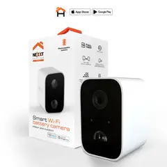 NEXXT SOLUTIONS - SMART CAMERA NEXXT CON BATERIA RECARGABLE PARA INTERIOR O EXTERIOR
