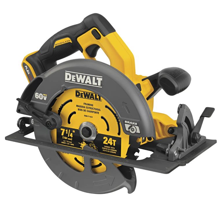 Sierra Circular 7 1/4" 60V Xr 89MM Baretool Dcs578B-B3