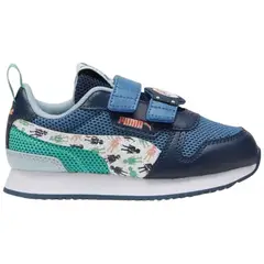 PUMA - Zapatilla R78 Playmobil V PS 398782 01 Azul para Niños