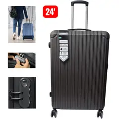 OEM - Maleta de 24pulgadas 65x40x25cm hasta 23kg Turismo de Policarbonato