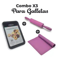 PRESS - SUPER KIT X 3 PARA GALLETAS -