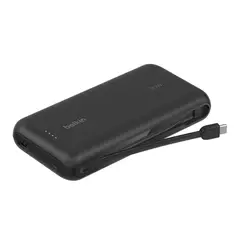 BELKIN - POWER BANK 20K CON CABLE INTEGRADO BOOSTCHARGE COLOR NEGRO 30W