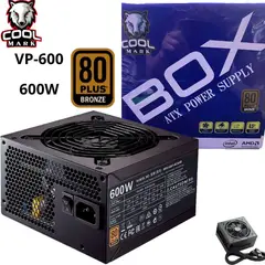 NACIONAL - Fuente De Poder 80 Plus Bronze 600wt Coolmark