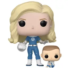 FUNKO - Pop Mujer Invisible Franklin Los 4 Fantásticos Fantastic Four