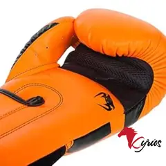 NO LOGO - GUANTES DE BOX VENUM 3.0 DE 8 ONZ NARANJACON (ESTUCHE)