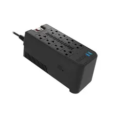 FORZA FINA - ESTABILIZADOR FORZA 8 TOMAS FVR-1222 USB-2 1200VA 8-TOMAS