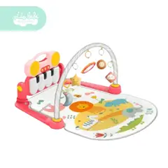 BABY - Gimnasio de actividades para bebés con piano musical pink