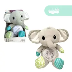 BABY - Peluche proyector de elefante para bebé