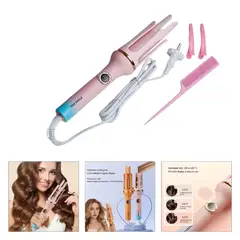 SEISA - Ondulador Rizador Plancha Cepillo Alisador Electrico Cabello