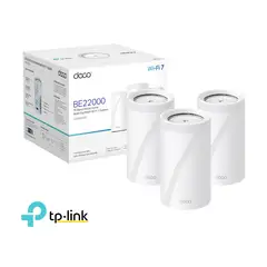 TP LINK - TP-LINK Deco BE853-pack Sistema Mesh Wi-Fi 7 BE19000 Triple Banda