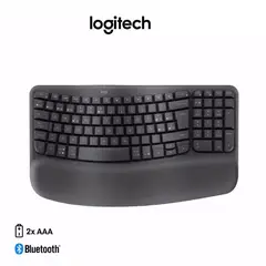 LOGITECH - Teclado Inalámbrico Ergo Wave Keys