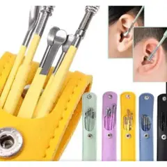 GENERICO - Kit de Limpieza de Cera de los Oídos Limpieza Auricular de Cerilla