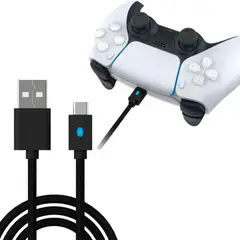 SEISA - Cable Para Cargar Mando Ps5 De 3 Metros Carga Rápida