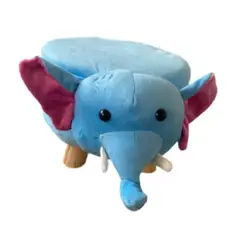 GENERICO - Taburete Hannzo Para Niños Con Patas De Madera