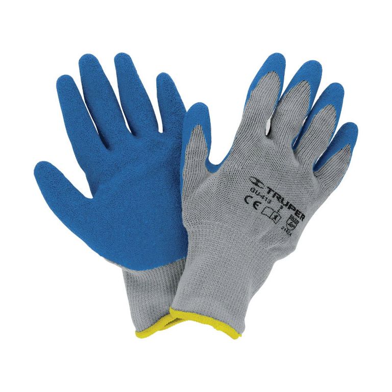 Guantes de poliéster recubiertos de latex G - 15267