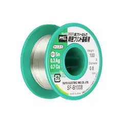 GOOT - Rollo De Estaño 06mm 100g Sn Ag Cu SF-B1006