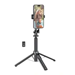 HOCO - Palo Selfie Trípode con Bluetooth K21 Control Remoto