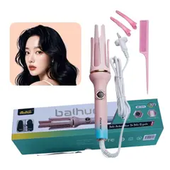 SEISA - Ondulador Rizador Plancha Cepillo Alisador Electrico Cabello