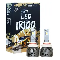KOBO - Kit Focos Iron Led Irx Original 9005 45000lm 55w Potente