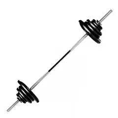 PROIRON - Set de Pesas de Hierro Fundido con Barra 70 KG