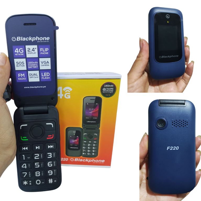 Celular Tapa Blackphone F220 4G Doble Pantalla