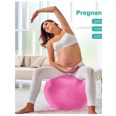 GENERICO - Pelota de yoga y pilates de 85cm + inflador