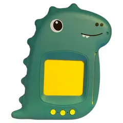 GENERICO - Lector de tarjetas en Español e Inglés para Niño Dinosaurio